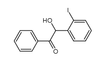 2-hydroxy-2-(2-iodophenyl)-1-phenylethanone结构式