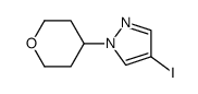4-碘-1-(四氢-2H-吡喃-4-基)-1H-吡唑结构式