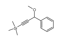 1-methoxy-4,4-dimethyl-1-phenyl-4-sila-2-pentyne结构式