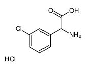 2-氨基-2-(3-氯苯基)乙酸盐酸盐结构式