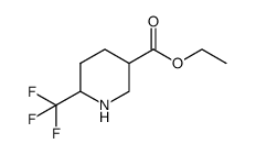 ethyl 6-(trifluoromethyl)piperidine-3-carboxylate Structure