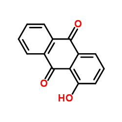 1-羟基蒽醌结构式