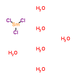 samarium(iii) chloride hexahydrate Structure