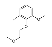 1-fluoro-3-methoxy-2-(2-methoxyethoxy)benzene Structure