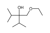 3-(ethoxymethyl)-2,4-dimethylpentan-3-ol结构式
