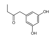 1-(3,5-dihydroxyphenyl)butan-2-one结构式
