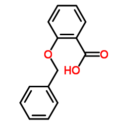 2-苯甲氧基苄酸结构式