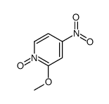 2-甲氧基-4-硝基吡啶 1-氧化物结构式