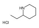 2-ETHYLPIPERIDINE HYDROCHLORIDE Structure