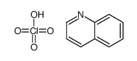 perchloric acid,quinoline Structure