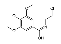 N-(2-chloroethyl)-3,4,5-trimethoxybenzamide结构式