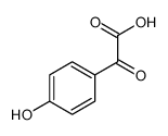 2-(4-羟基苯基)-2-氧代乙酸结构式