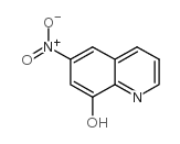 8-羟基-6-硝基喹啉结构式