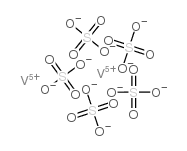 Vanadium sulfate structure