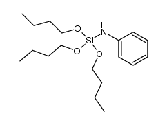 anilino-tributoxy-silane结构式