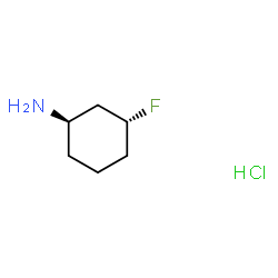 (1R,3R)-3-氟环己胺盐酸结构式