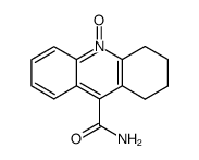 9-carbamoyl-1,2,3,4-tetrahydroacridine 10-oxide Structure