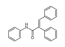 (E)-α,β-Diphenylacrylsaeure-anilid Structure