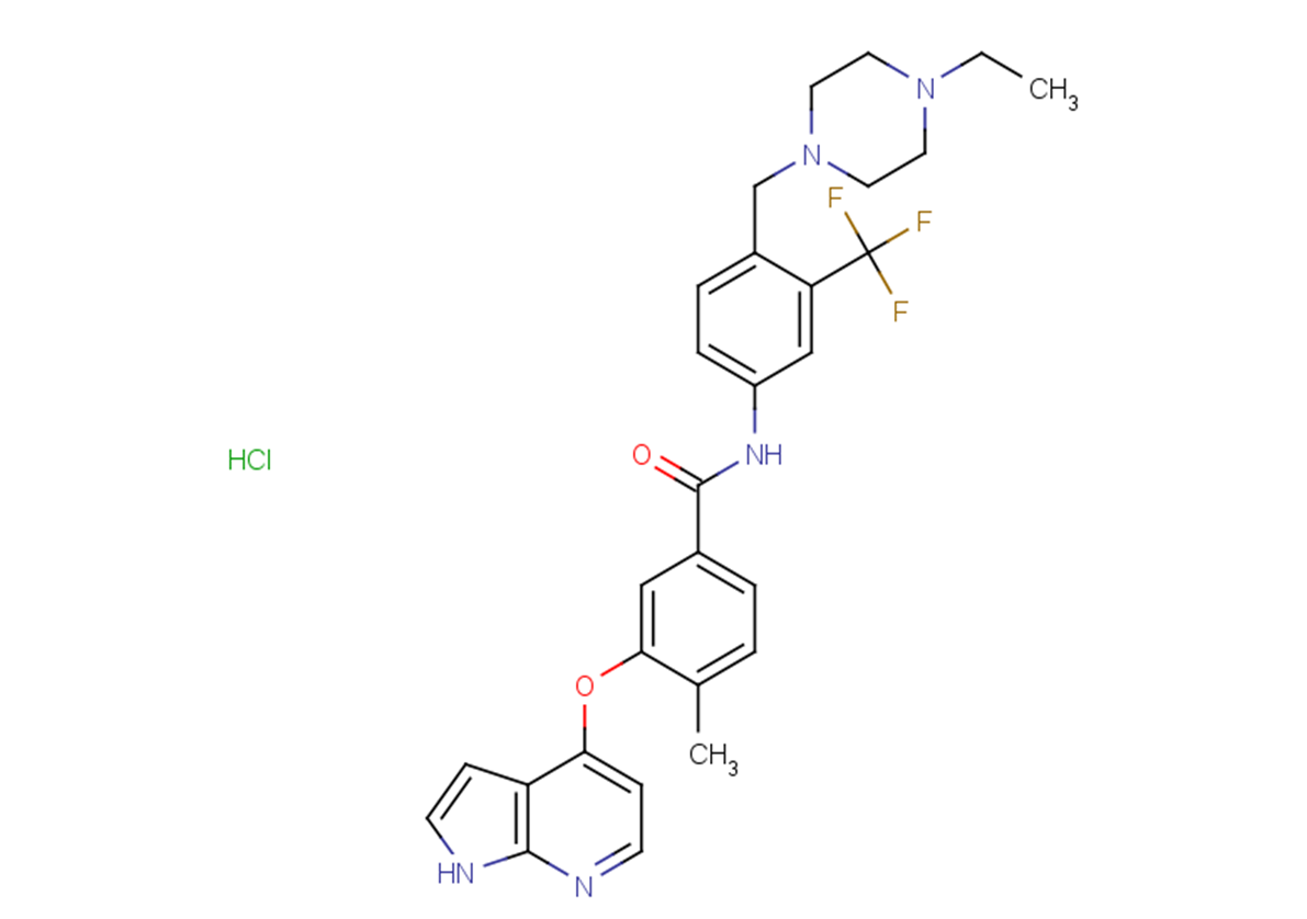 NG25 trihydrochloride结构式