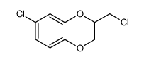 7-CHLORO-2-(CHLOROMETHYL)-2,3-DIHYDROBENZO[B][1,4]DIOXINE Structure