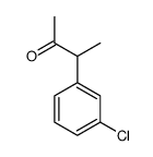 3-(3-氯苯基)-2-丁酮结构式