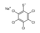 sodium pentachlorobenzenethiolate结构式