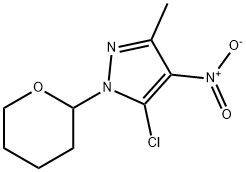 4-氯-5-碘-3-硝基吡啶-2(1H)-酮结构式
