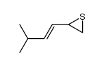 1,2-epithio-5-methyl-3-hexene Structure