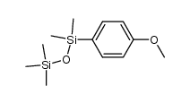 1-(4-methoxyphenyl)-1,1,3,3,3-pentamethyldisiloxane Structure
