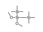 dimethoxy-bis(trimethylsilyl)silane Structure