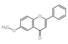 6-甲氧基黄酮结构式