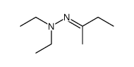 2-Butanone diethyl hydrazone Structure