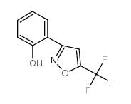 2-[5-(三氟甲基)-3-异噁唑]苯酚结构式