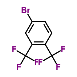 3,4-双三氟甲基溴苯结构式