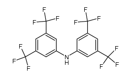 bis[3,5-bis(trifluoromethyl)phenyl]amine structure