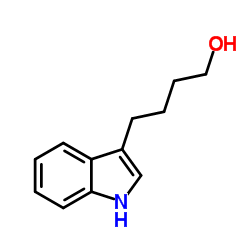 4-(1H-Indol-3-yl)-1-butanol Structure