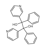 1,2-diphenyl-1,2-bis(3-pyridyl)ethanediol结构式