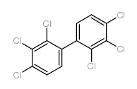 2,2',3,3',4,4'-Hexachlorobiphenyl Structure