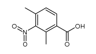 2,4-二甲基-3-硝基苯甲酸结构式