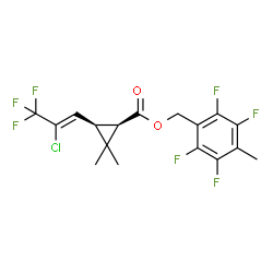 tefluthrin Structure