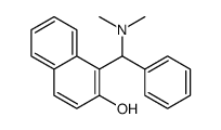 1-[dimethylamino(phenyl)methyl]naphthalen-2-ol结构式