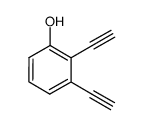 2,3-diethynylphenol Structure