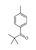1-tert-butylsulfinyl-4-methylbenzene结构式