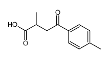 2-methyl-4-oxo-4-p-tolyl-butyric acid结构式