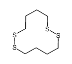 1,2,7,8-tetrathiacyclododecane Structure
