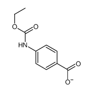 4-((Ethoxycarbonyl)amino)benzoic acid Structure