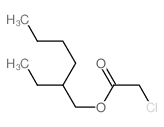 2-ethylhexyl 2-chloroacetate结构式