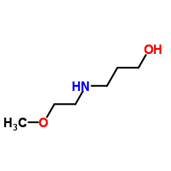 3-[(2-Methoxyethyl)amino]-1-propanol structure