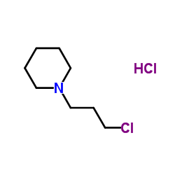N-(3-氯丙基)哌啶盐酸盐结构式
