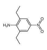 2,6-diethyl-4-nitrobenzenamine结构式